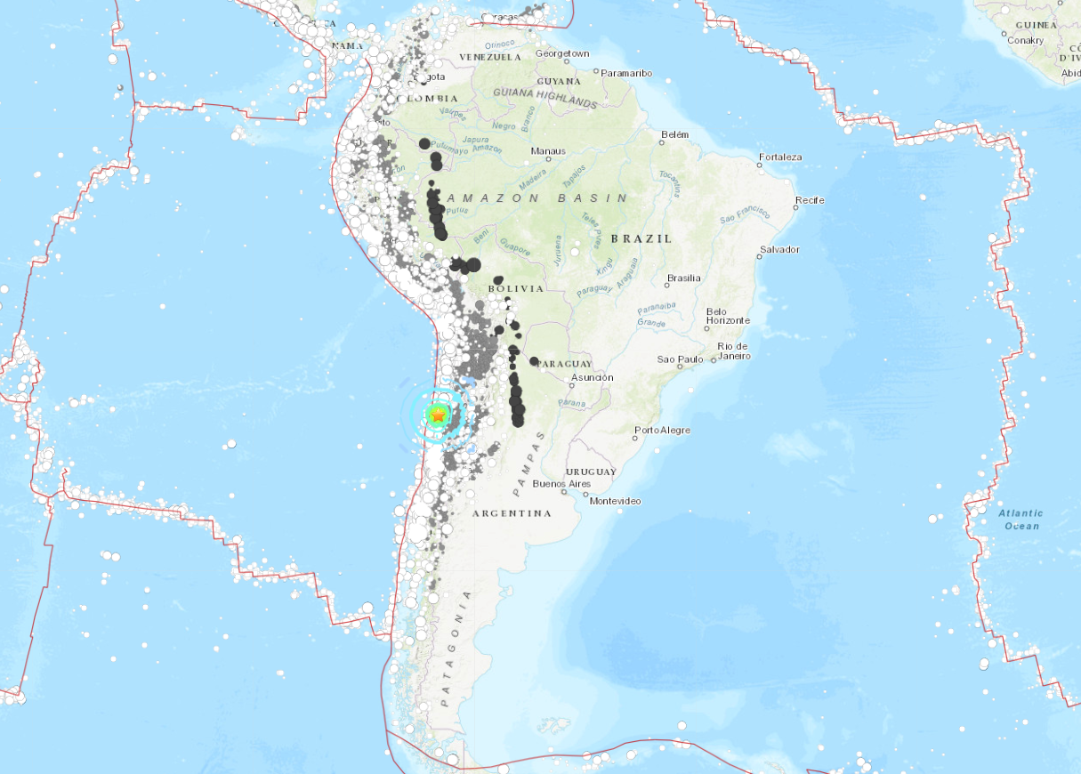 Terremoto Cile 01.09.20