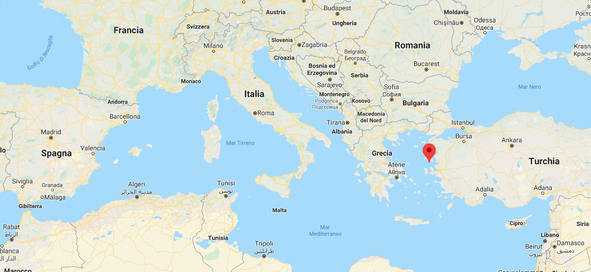 12.06.2017 Grecia Lesbos Mappa